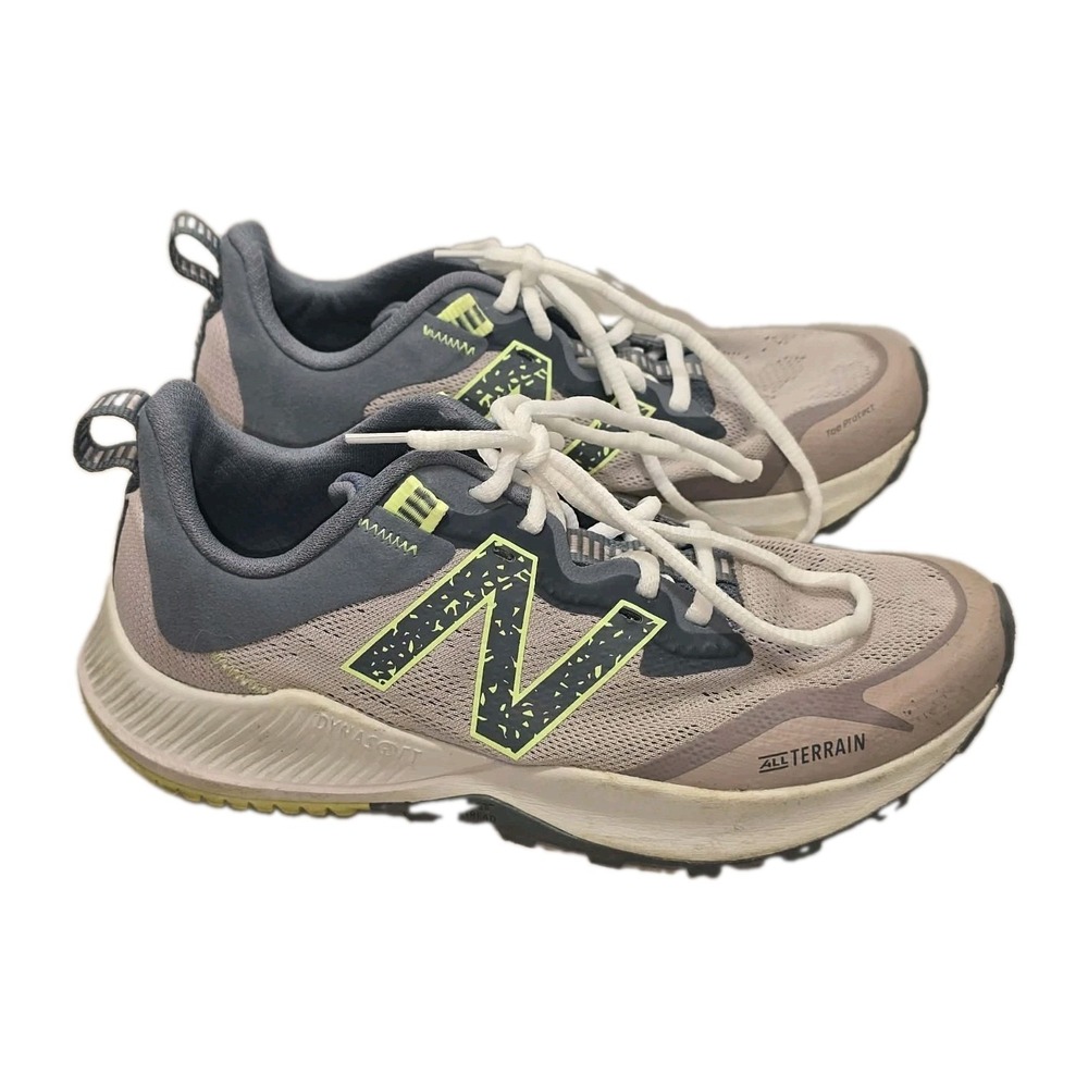 New Balance Dynasoft Nitrel v4 Trail Running Shoes Gray Lime Women's 9 B US